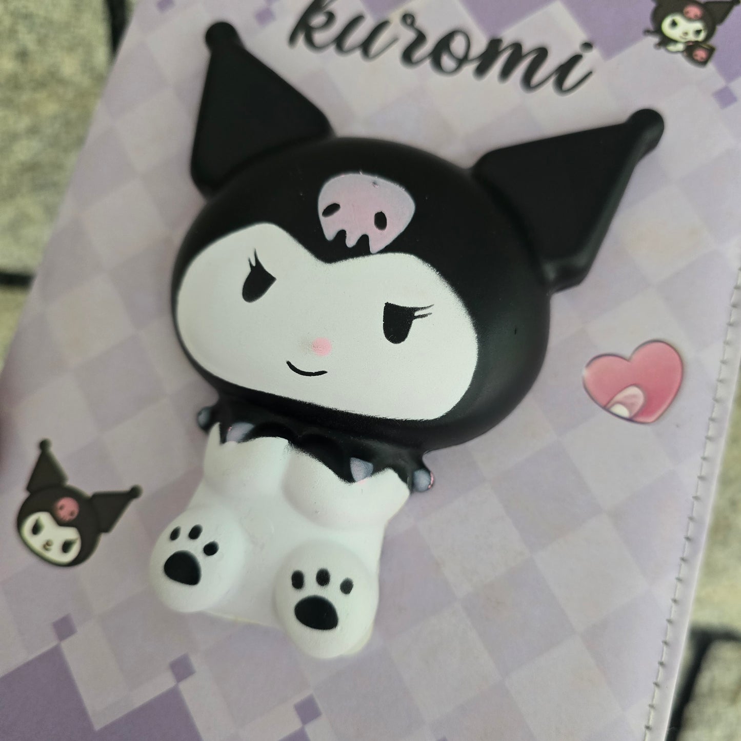 Kuromi Squishy Diary
