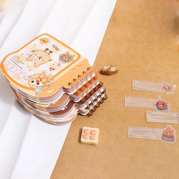 Bready Set Go! Mini Diary with Bookmarks