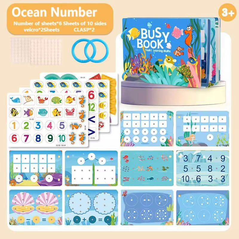 Busy Book - Learning Maths !