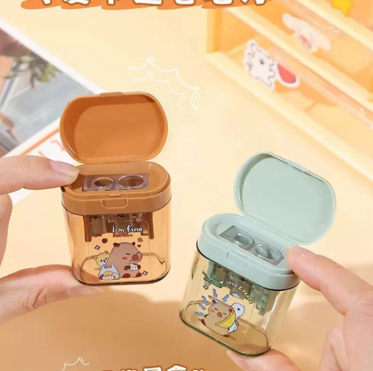 Capybara Dual Hole Sharpener