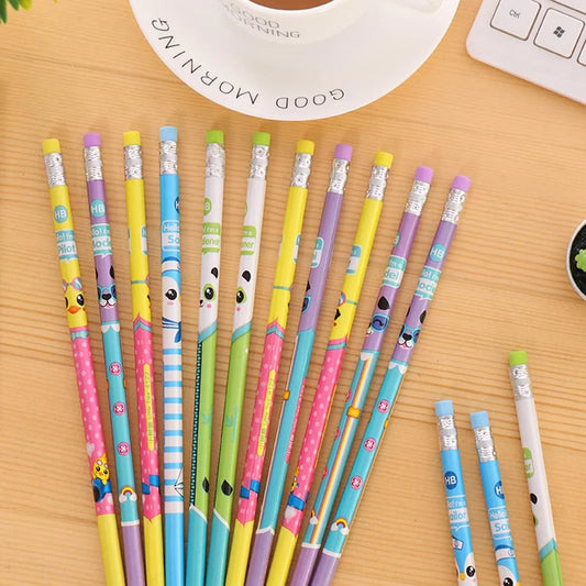 Cute Animal Pencil Pack (Set of 12pcs)
