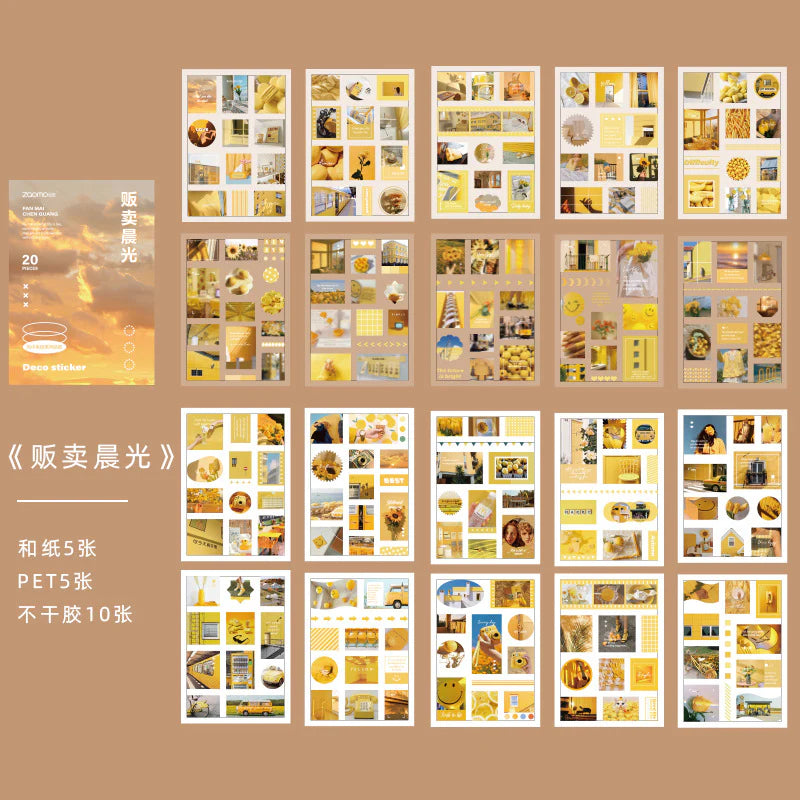 Letter by Wind Sticker Book