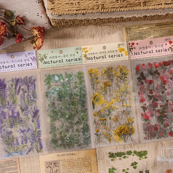 Yellow Flower Stickers
