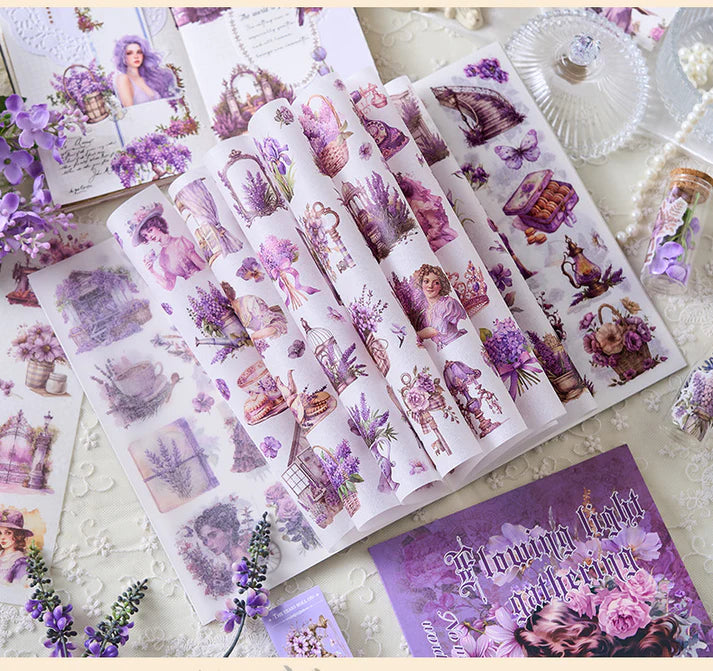 Nostalgic Beauty Vintage Sticker Book