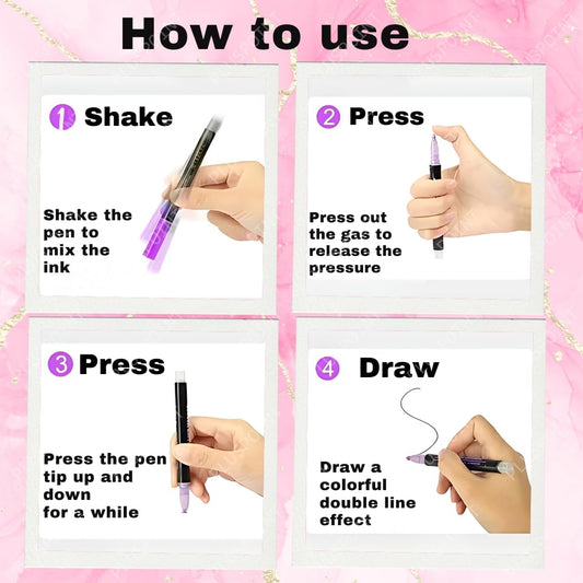 Outline Pen - 12 colour set
