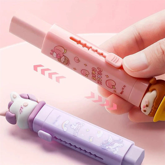 Peach Cake Push Pull Eraser