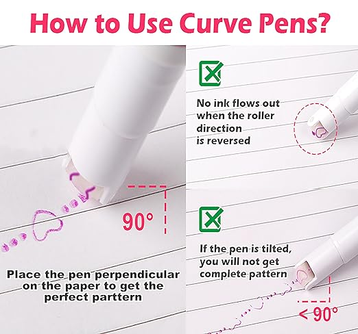 Roller pen (Set of 6 pens)