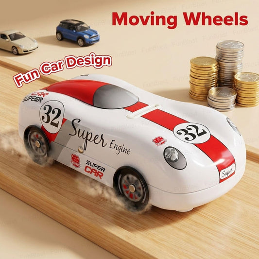 Super Car Money Bank with Password