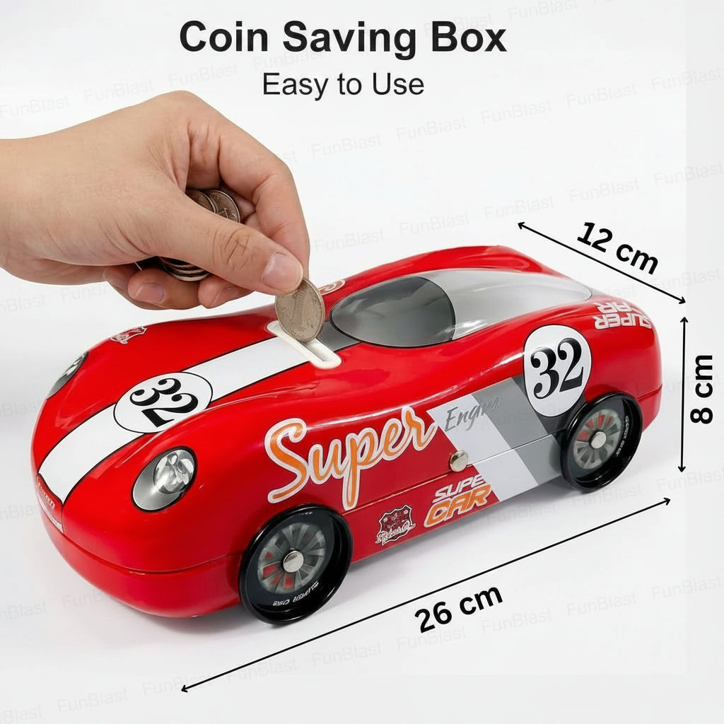 Super Car Money Bank with Password