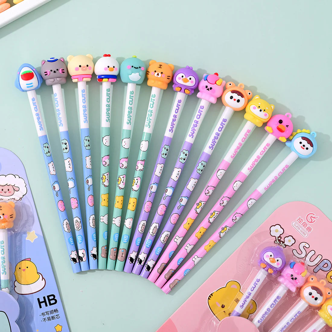 Supercute Pencil with Eraser