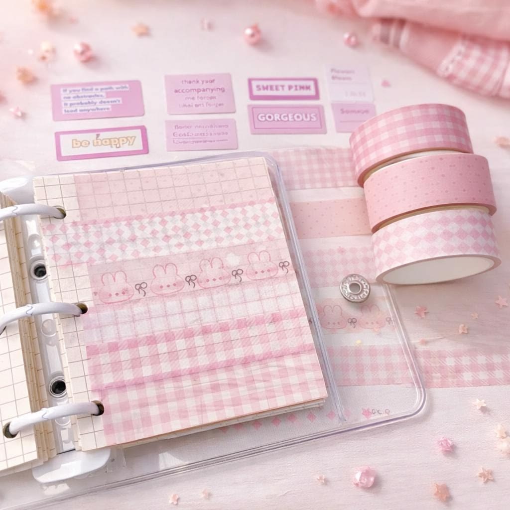 Journaling Sets, Stickers & Washi Tapes