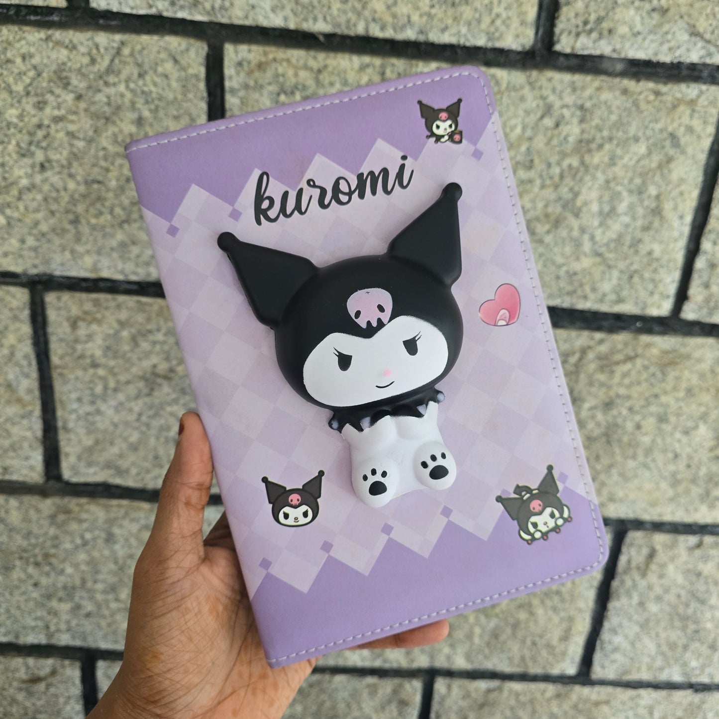 Kuromi Squishy Diary