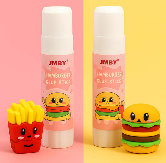Burger & French Fries Glue Stick