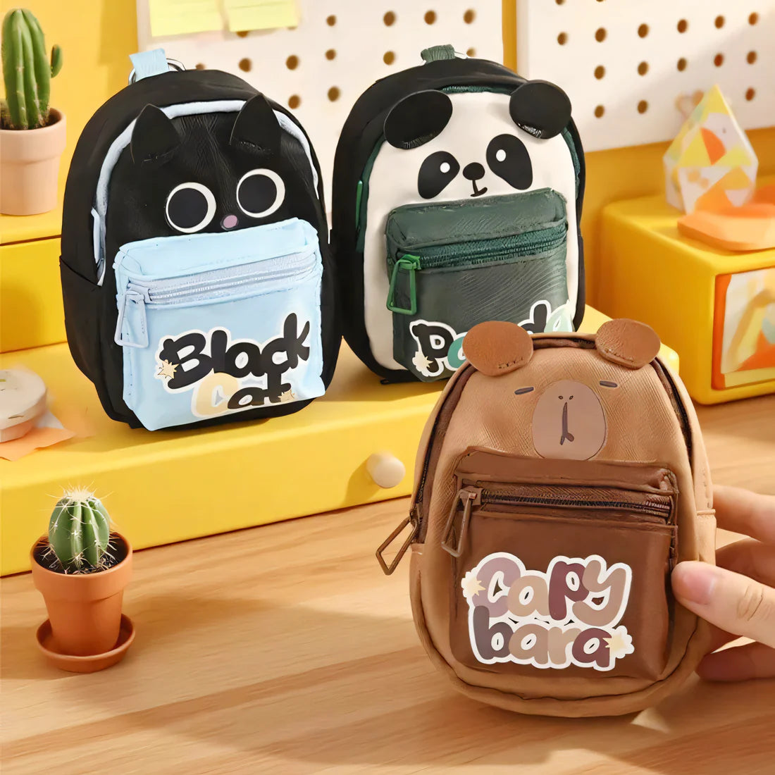Cute Animal Shoulder Strap Coin Pouch