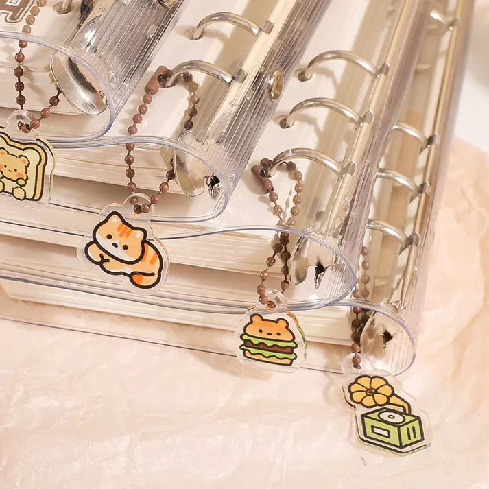 Bread Bear Metal Spiral Diary