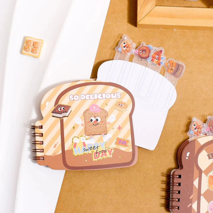 Bready Set Go! Mini Diary with Bookmarks