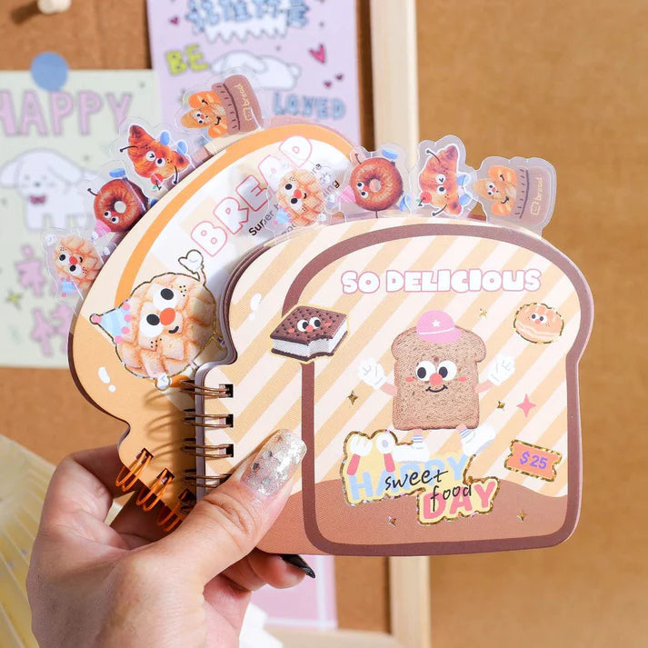 Bready Set Go! Mini Diary with Bookmarks