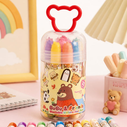 Bubu & Friends - Washable Watercolour Pens