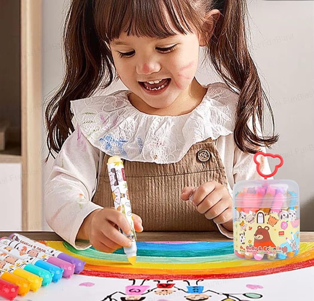 Bubu & Friends - Washable Watercolour Pens