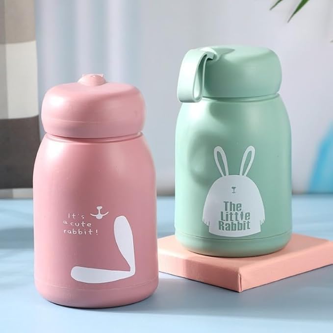 Bunny Glass Water Bottle