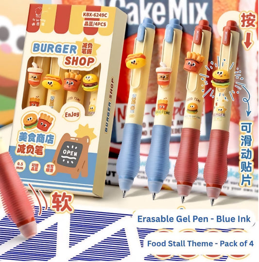 Burger Shop (Set of 4 pens)