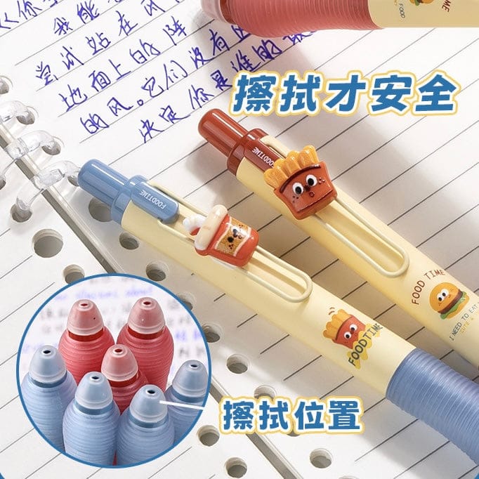 Burger Shop (Set of 4 pens)