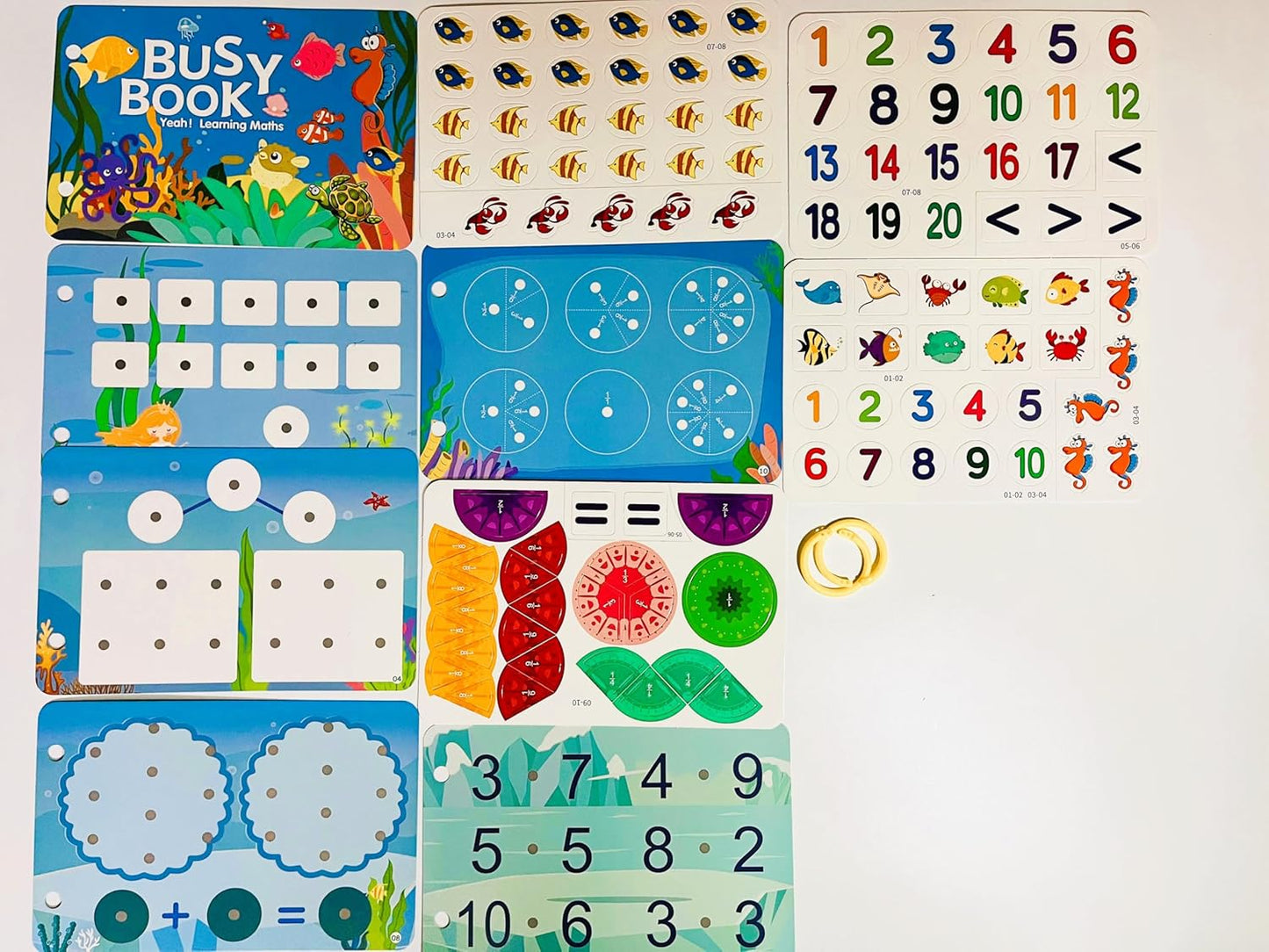 Busy Book - Learning Maths !
