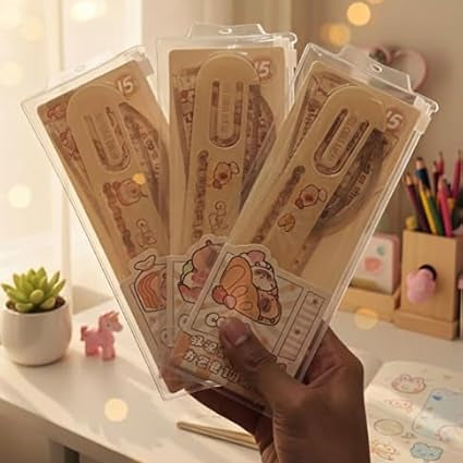 Capybara Bookmark Ruler Set