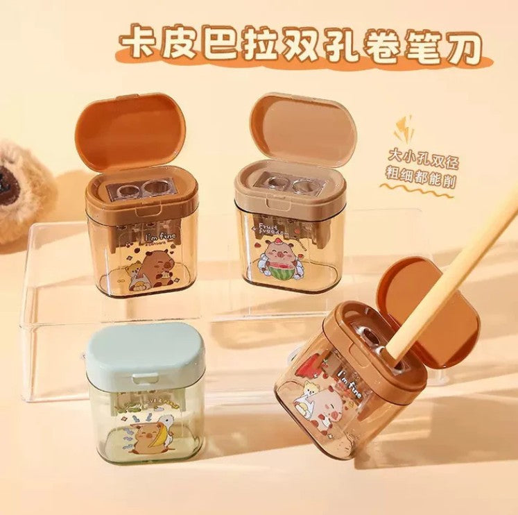 Capybara Dual Hole Sharpener