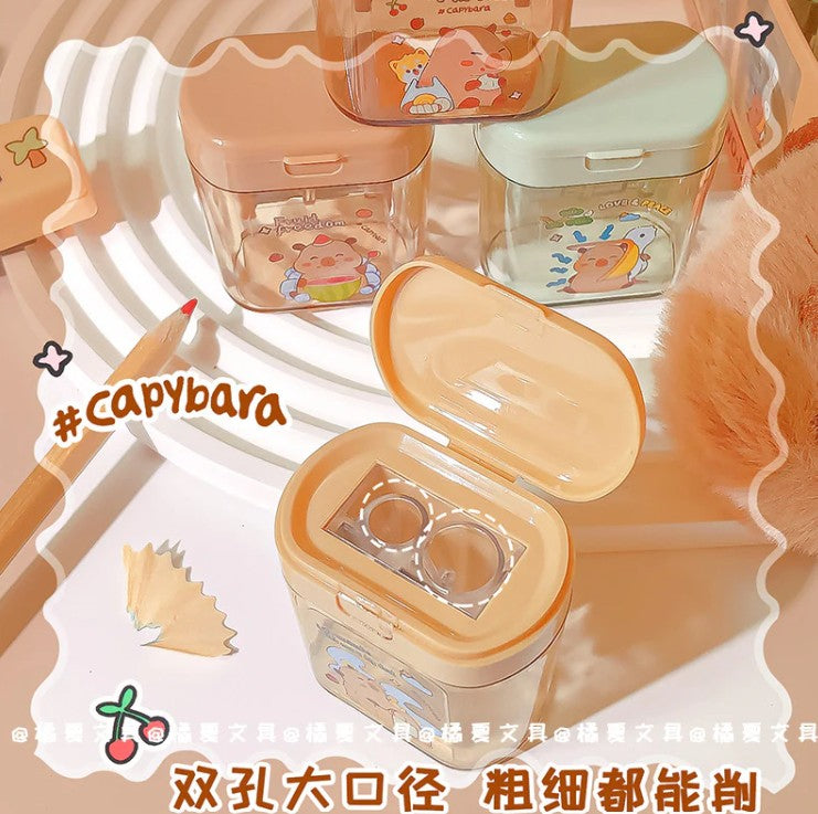 Capybara Dual Hole Sharpener