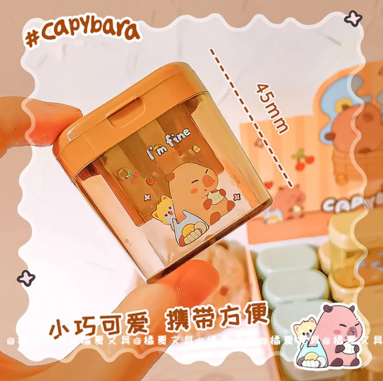 Capybara Dual Hole Sharpener