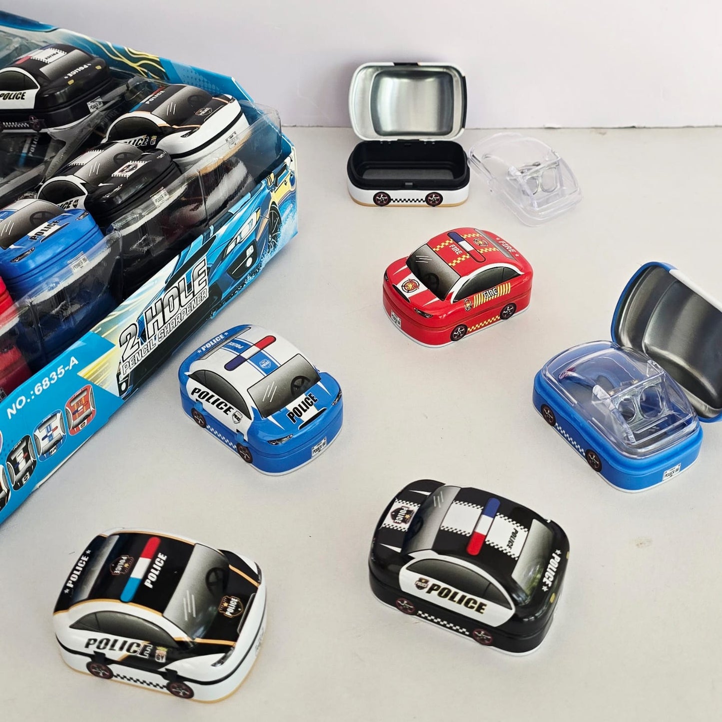 Car Dual Hole Metal Sharpener