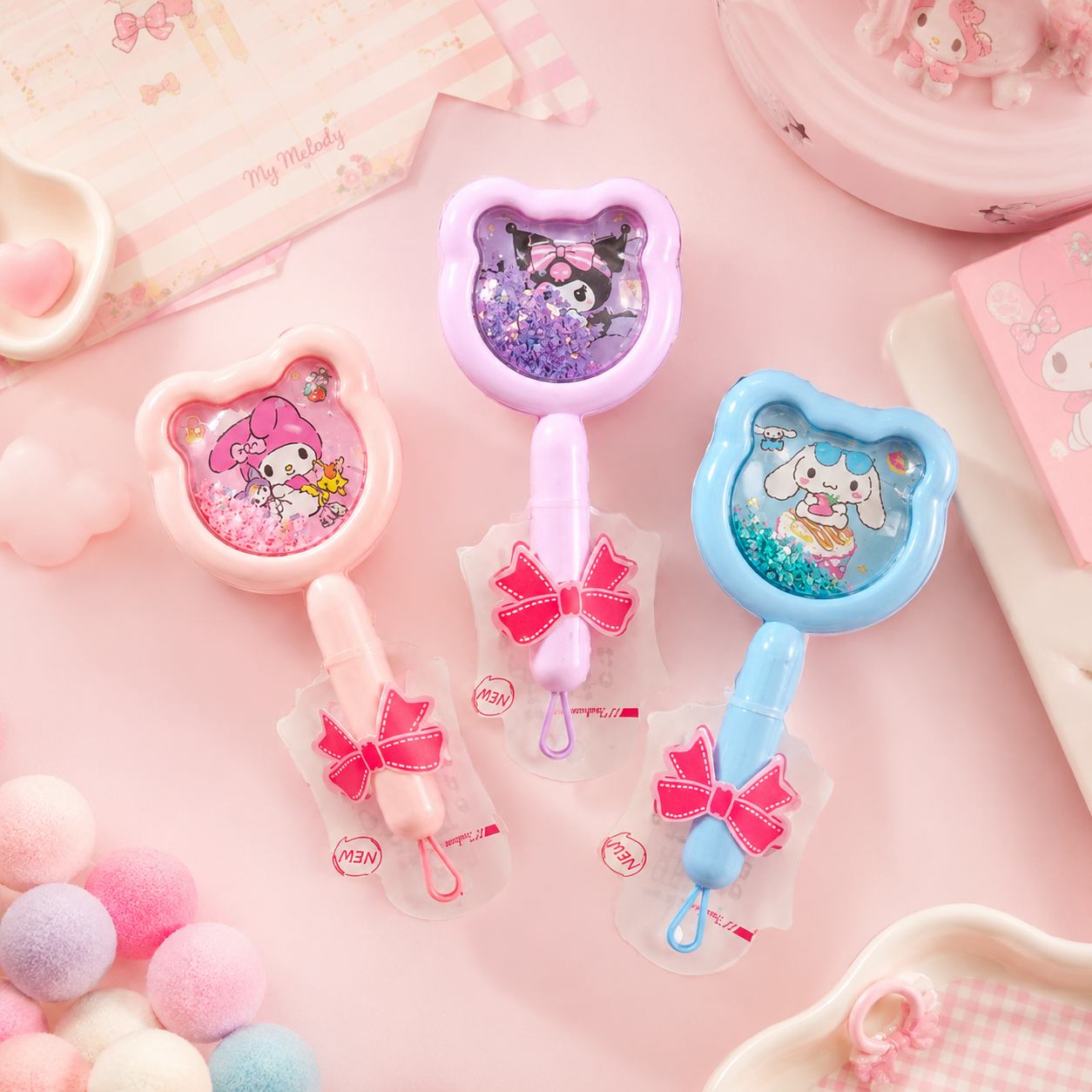 Sanrio Sparkle Shaker Comb