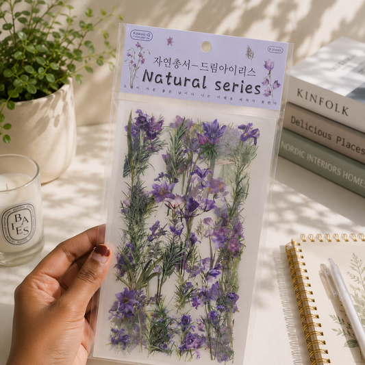 Purple Iris Stickers