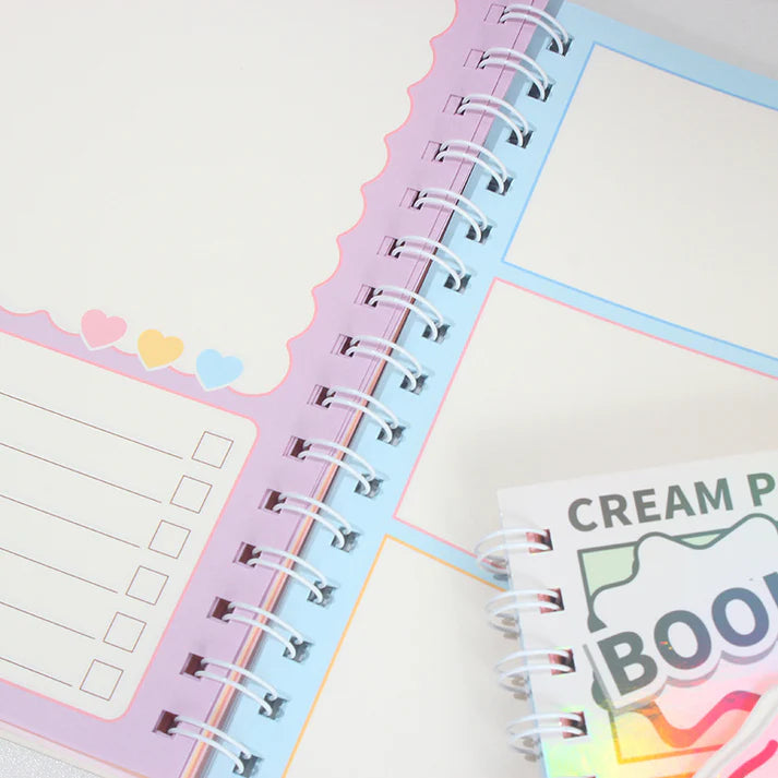 Cheese Bear Spiral Diary with Stickers