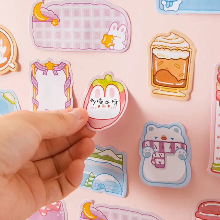 Chibi Charm Sticky Note