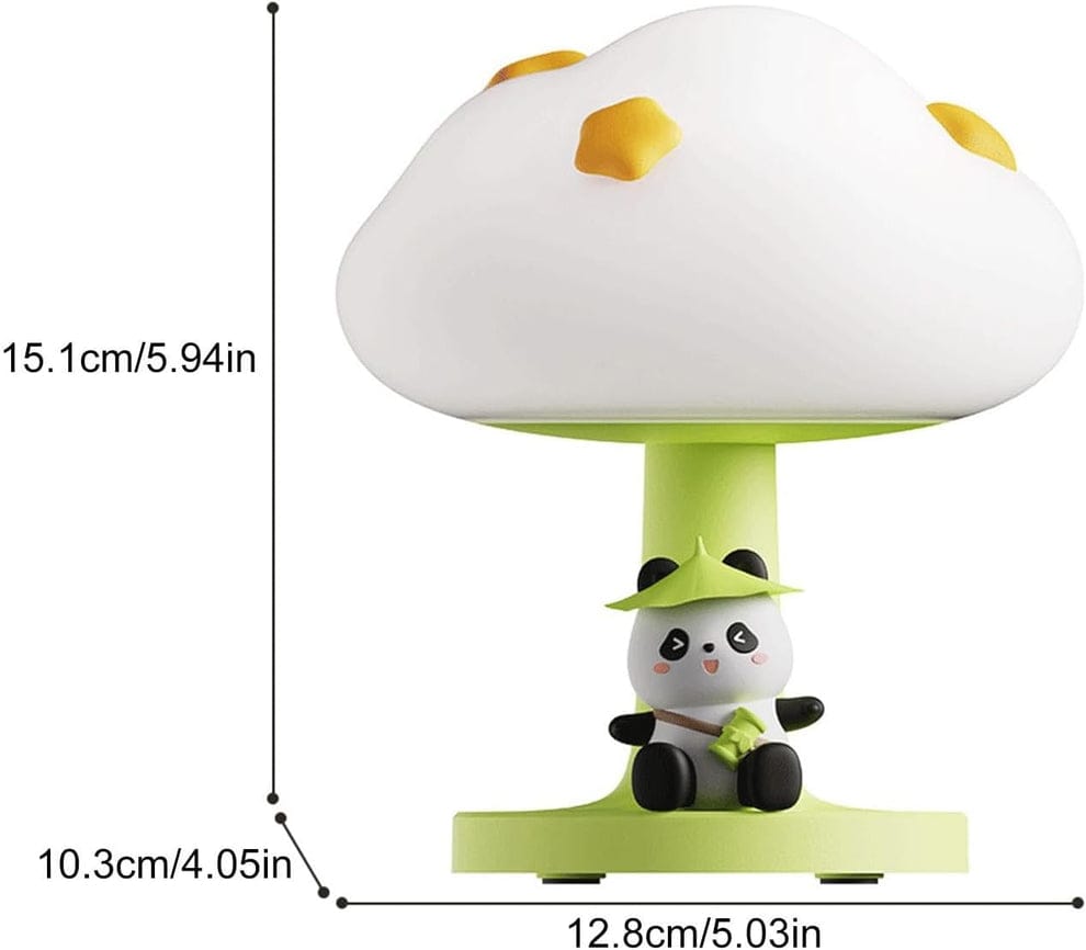 Cloud Panda Silicone Lamp