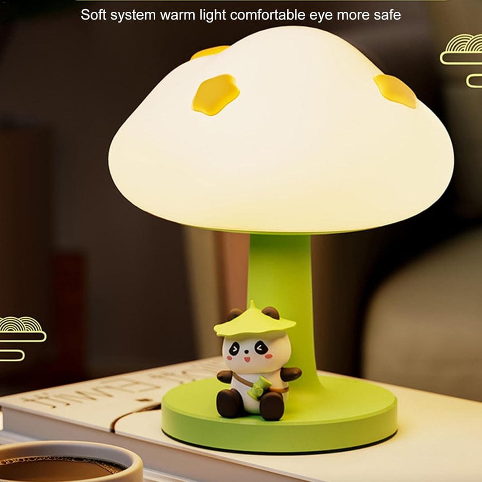 Cloud Panda Silicone Lamp