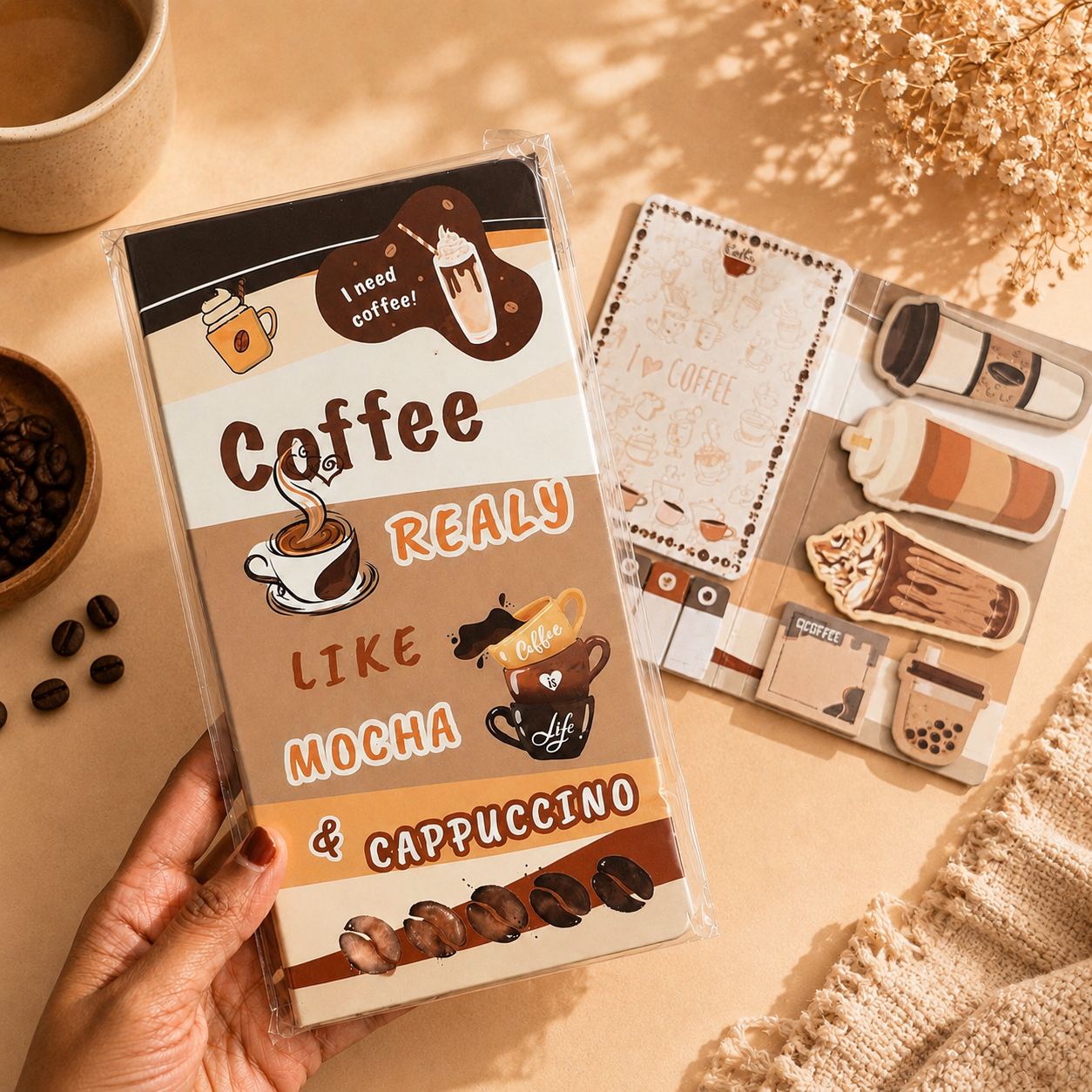 Coffee Sticky Note Set