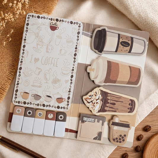 Coffee Sticky Note Set