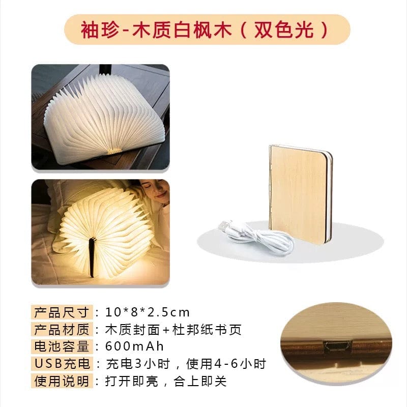 Good Night Book Lamp