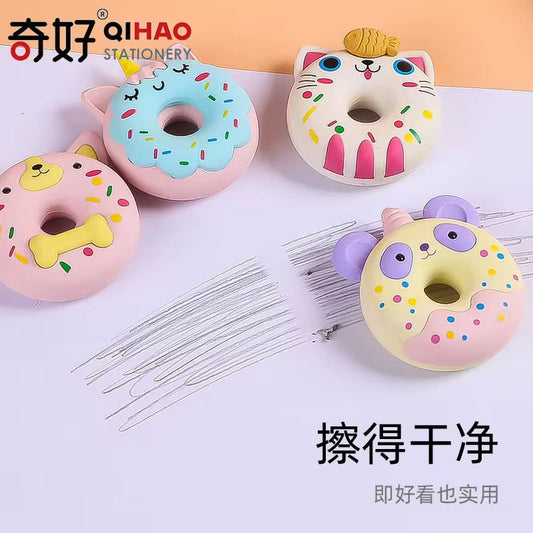 Cute Animal Jumbo Donut Eraser