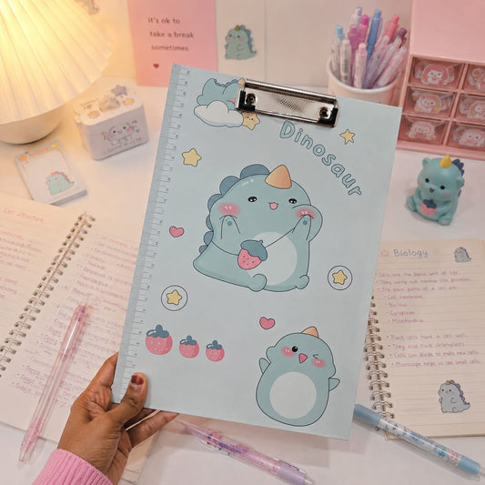 Cute Dino Kawaii Exam Board