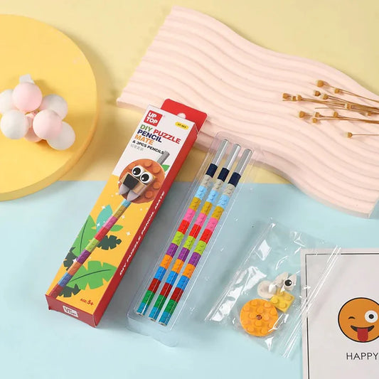 DIY Puzzle Pencil (Set of 3pcs)