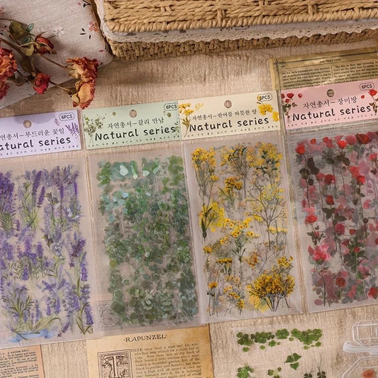 Lavender Floral Sticker