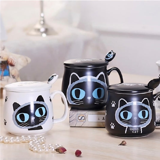 Oreo Cat Ceramic Mug