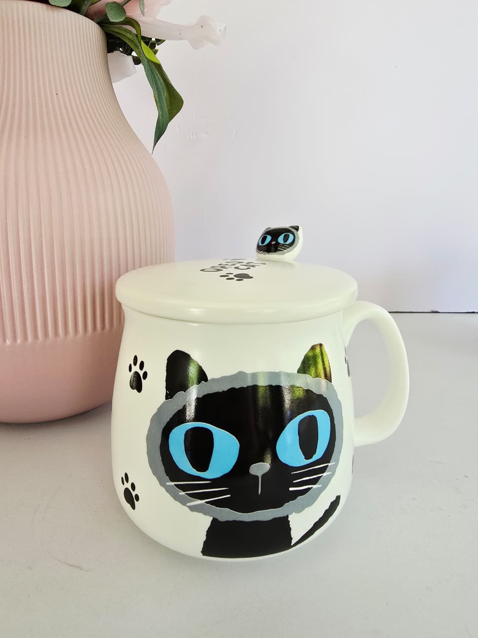 Oreo Cat Ceramic Mug