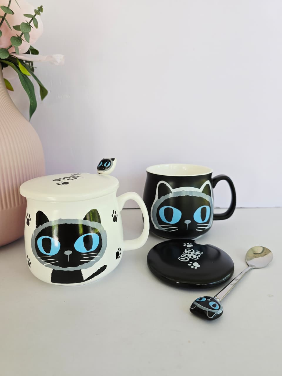 Oreo Cat Ceramic Mug