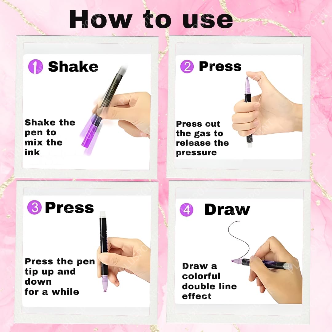 Outline Pen - 12 colour set