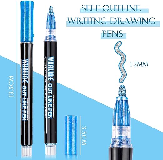 Outline Pen - 12 colour set